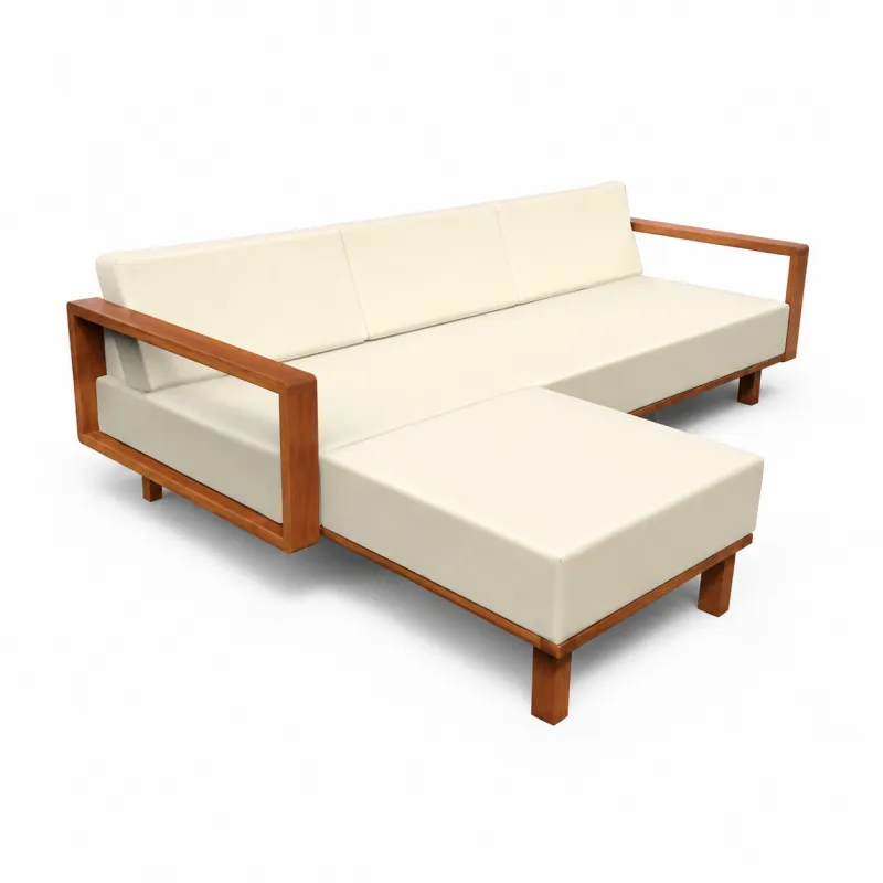 Luxus Dreisitzer-Sofa mit linker Chaiselongue von Luxury Group International