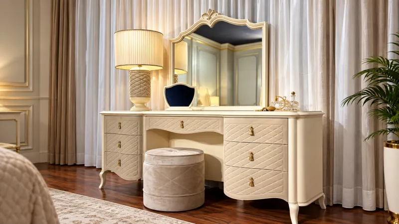 Royal Dressing Tables: The Elegant Centrepiece of a Sophisticated Bedroom