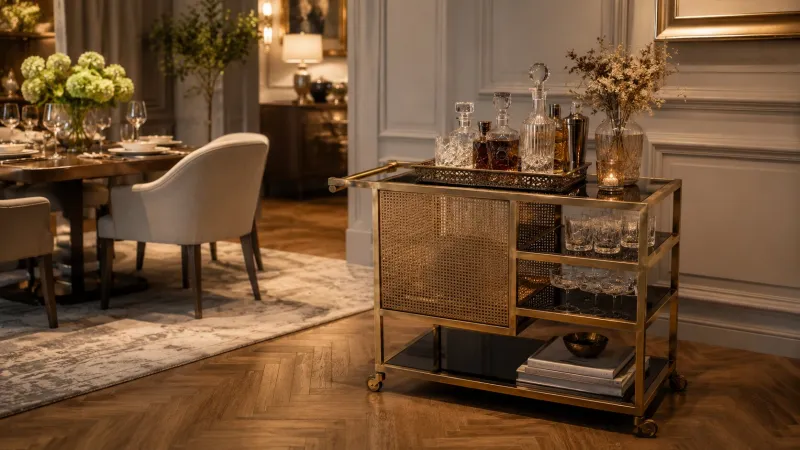 The Art of Tableside Luxury: Serving Trolleys That Elevate Formal Dining