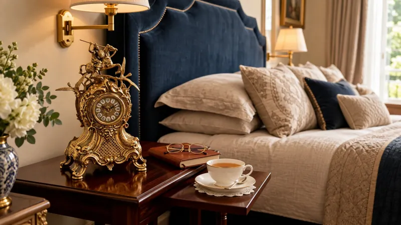 The Art of the Perfect Accent: How to Style a Luxury Table Clock with Designer Décor