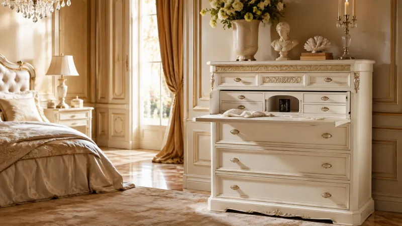 The Eight-Drawer Dresser: Where Luxury Storage Meets Effortless Bedroom Style