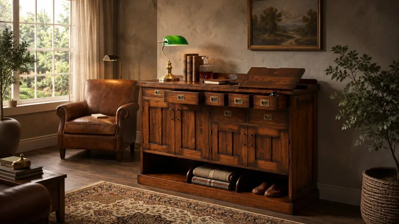 The Gilded Cabinet Returns: Why 2026 Interiors Are Choosing Drama Over Discretion