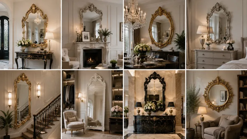 Where a Baroque Mirror Belongs: 8 Elegant Placements That Transform Interiors in 2026