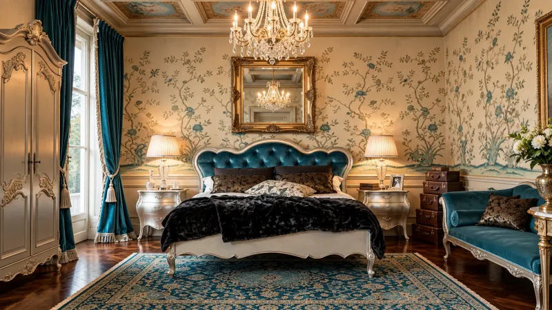 Where Royal Dreams Begin: The Timeless Grandeur of the Baroque Bed