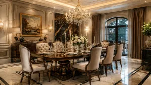 4, 6 ou 8 chaises ? Guide d'achat de luxe pour la table à manger parfaite
