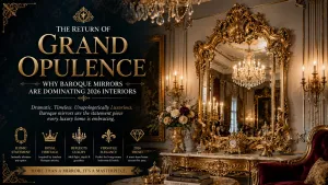 Baroque Mirror Revival 2026: The Statement Piece Luxury Homes Cannot Ignore