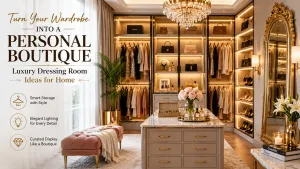 Au-delà du rangement : créez un dressing de luxe inspiré d'une boutique avec votre armoire