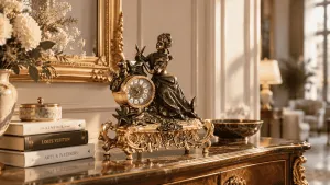 Why Vintage Table Clocks Are Returning to Luxury European Interiors