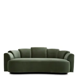 Luxus Samtsofa in Olivgrün für moderne Designer-Wohnzimmer von Luxury Group International