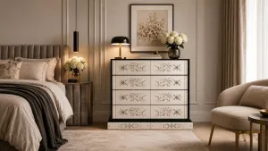 Elegant Storage, Smaller Footprint: 4 Drawer Dressers for Luxury Spaces