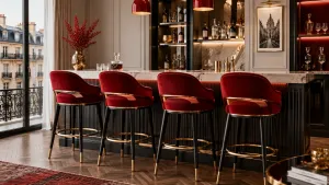 Élevez le luxe au quotidien : pourquoi les tabourets de bar hauts premium redéfinissent les intérieurs européens