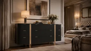 Grand Storage, Regal Style: 9 Drawer Dressers for Palace-Inspired Bedrooms