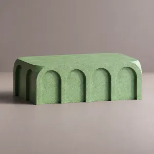 Modern Stone Coffee Table with Sculptural Arch Design for Modern Interiors - Luxury Hotel Furniture by Luxury Group International