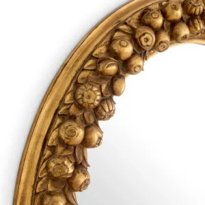 Specchio da parete di lusso ad arco con cornice dorata decorata - Arredamento per hotel di lusso Vista dettaglio di Luxury Group International