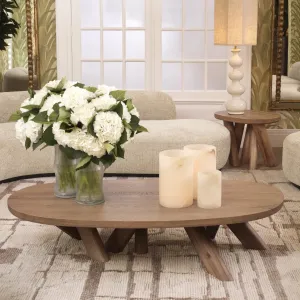 Luxury Beige Curved Modular Sofa with Sculptural Form - Luxury Hotel Furniture Lifestyle View by Luxury Group International