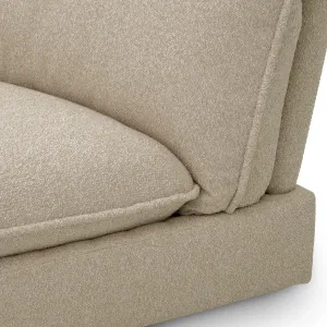 Luxus Beige Mittelmodul für moderne modulare Sofakonfigurationen Detailansicht von Luxury Group International