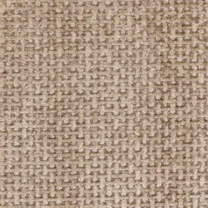 Sofá Modular Curvo Beige de Lujo con Cojines Traseros Esculturales - Mobiliario de Hotel de Lujo Vista detalle por Luxury Group International