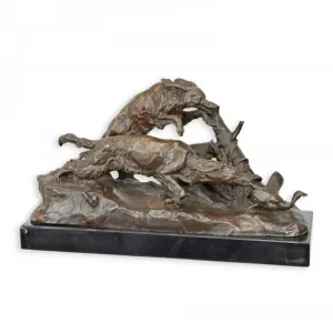 Sculpture de Canard en Bronze de Luxe Vue de face par Luxury Group International