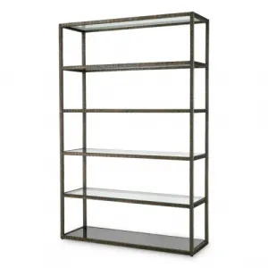 Luxury Bronze Finish Cabinet Front View by Luxury Group International