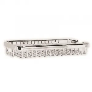 Luxury Chrome Plated Wall Mounted Soap Dish for Hotel Bathrooms Front View by Luxury Group International