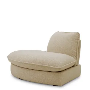 Luxus Cremefarbenes Modulares Sofa-Element für Maßgeschneiderte Designer-Wohnzimmer-Sitzbereiche von Luxury Group International