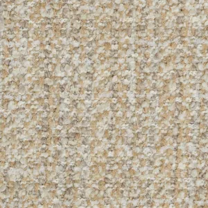 Luxury Cream Three-Seater Sofa with Deep Cushions & Dark Wood Base – Luxury Hotel Furniture Detail View by Luxury Group International