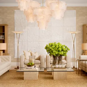Luxus Kristall Stufen-Kronleuchter – Elegante Statement-Beleuchtung für anspruchsvolle Innenräume Lifestyle-Ansicht von Luxury Group International