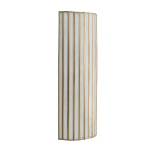 Applique Murale Courbée de Luxe – Éclairage d’Ambiance Moderne à Cadre Doré Vue détaillée par Luxury Group International