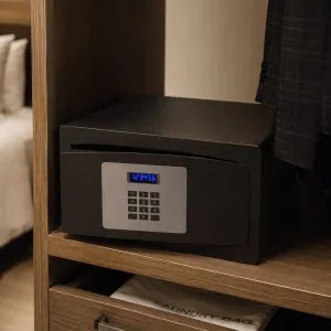 Luxury Digital Safe Locker with Electronic Keypad & LED Display Lifestyle View by Luxury Group International