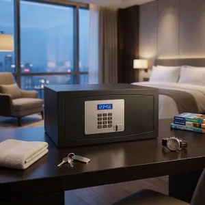 Luxury Digital Safe Locker with Electronic Keypad & LED Display Lifestyle View by Luxury Group International