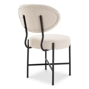 Luxus Esszimmerstuhl Beige / Schwarz 2er-Set – Luxus Hotelmöbel – Luxus Möbel Rückansicht von Luxury Group International