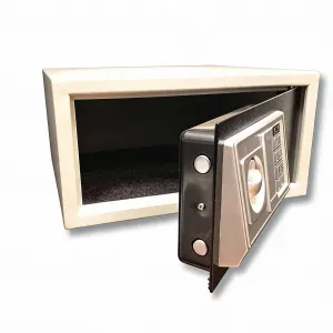 Luxury Electronic Digital Safe Locker with Emergency Key Access Inside View by Luxury Group International