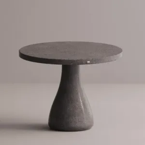 Luxury Handcrafted Round Concrete Pedestal Dining Table for Modern Interiors by Luxury Group International