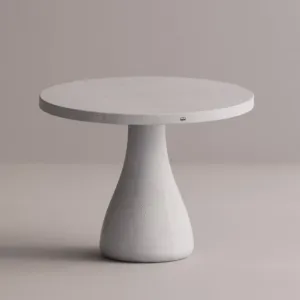 Luxury Handcrafted Round Concrete Pedestal Dining Table for Modern Interiors by Luxury Group International
