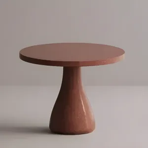 Luxury Handcrafted Round Concrete Pedestal Dining Table for Modern Interiors by Luxury Group International