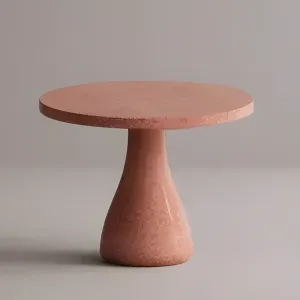 Luxury Handcrafted Round Concrete Pedestal Dining Table for Modern Interiors by Luxury Group International