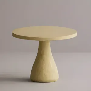 Luxury Handcrafted Round Concrete Pedestal Dining Table for Modern Interiors by Luxury Group International