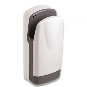 Luxury High-Speed Automatic Hand Dryer with Integrated Water Collection System in White & Grey Color Variations by Luxury Group International