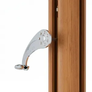 Parasol d'extérieur en bois de luxe avec toile blanche pour jardin et terrasse Vue détaillée par Luxury Group International