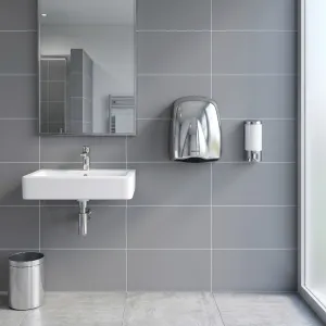Luxury Low-Noise Automatic Hand Dryer with Induction Motor Technology Lifestyle View by Luxury Group International