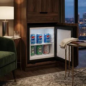 Luxury Mini Bar Cabinet with Thermoelectric Cooling Technology - 20 Litre Lifestyle View by Luxury Group International