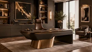Luxury Office Desks Designed for Refined Workspaces