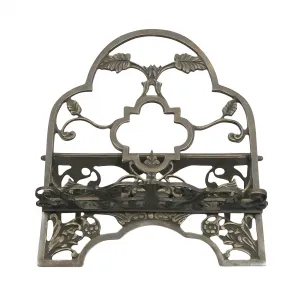 Luxuriöser Verzierungskunst-Buchhalter für die Bibel im Designer-Cutwork-Stil in Gold- und Antik-Finish von Luxury Group International