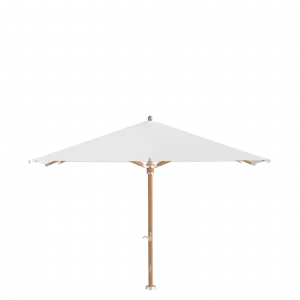 Parasol Rectangulaire en Bois de Luxe avec Toile Premium pour Jardin et Bord de Piscine Vue de dessus par Luxury Group International