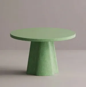 Luxury Round Green Dining Table – Modern Designer Statement Table by Luxury Group International