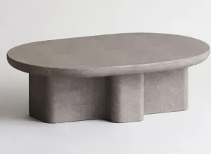 Table Basse Sculpturale en Béton de Luxe pour Espaces de Vie Contemporains par Luxury Group International