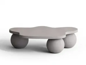 Table Basse Sculpturale en Béton de Luxe au Design Organique Moderne par Luxury Group International