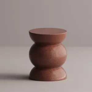 Luxury Sculptural Concrete Side Table for Indoor & Outdoor Use -Luxury Side Table -Luxury Furniture by Luxury Group International