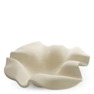 Ciotola Decorativa Scultorea a Forma di Fiore con Design a Petali Fluttuanti - Mobili di Lusso per Hotel Vista frontale di Luxury Group International