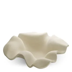 Ciotola Decorativa Scultorea a Forma di Fiore con Design a Petali Fluttuanti - Mobili di Lusso per Hotel Vista dall'alto di Luxury Group International